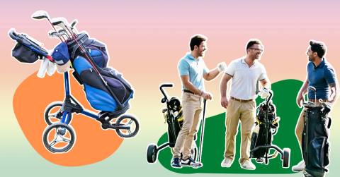 The Best Rated Golf Push Carts For 2023
